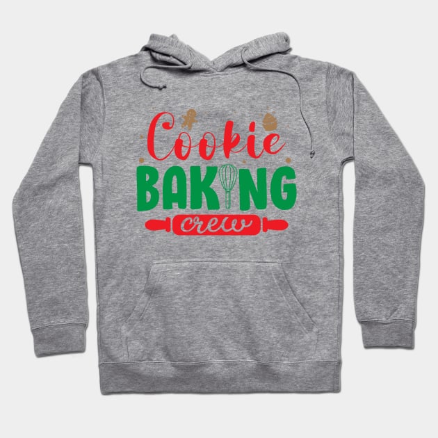 Cookie Baking Crew Funny Christmas Holiday Cookies Gift Hoodie by norhan2000